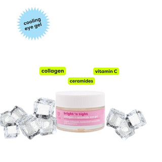 bright & tight collagen + ceramide eye gel .5 oz