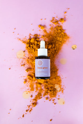dewy duo face glow vitamin e oil + triple peptide moisturizer