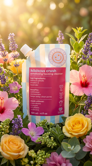 Hibiscus Crush Exfoliating Foaming Cleanser 4 oz.